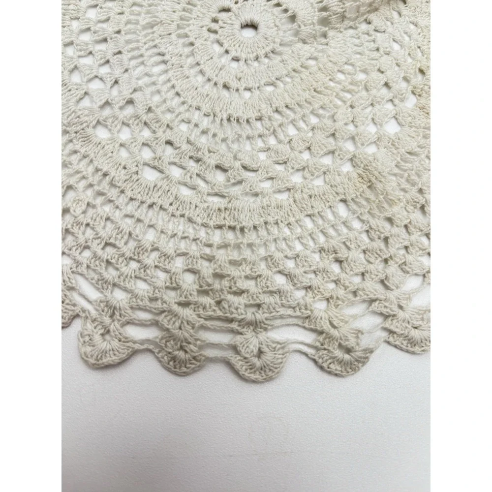 Vintage Hand Crocheted Doily 10